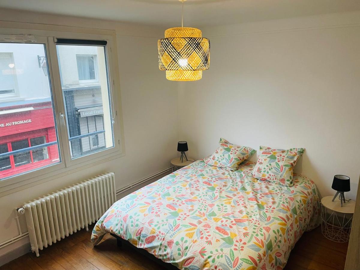Charmant Appartement De Coeur De Ville - 2 Chambres Lits Queen Size - Netflix - Wifi Cherbourg-en-Cotentin Buitenkant foto