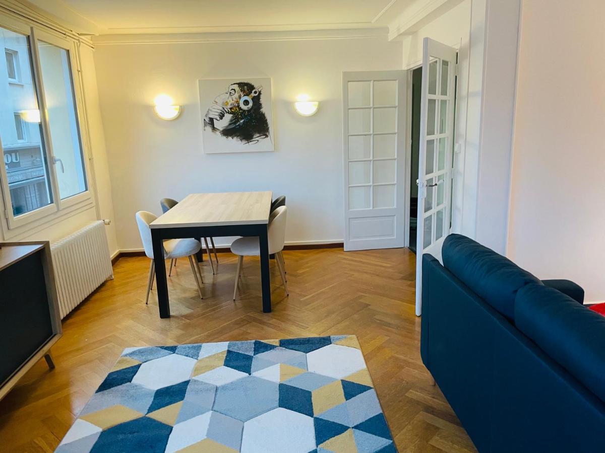 Charmant Appartement De Coeur De Ville - 2 Chambres Lits Queen Size - Netflix - Wifi Cherbourg-en-Cotentin Buitenkant foto